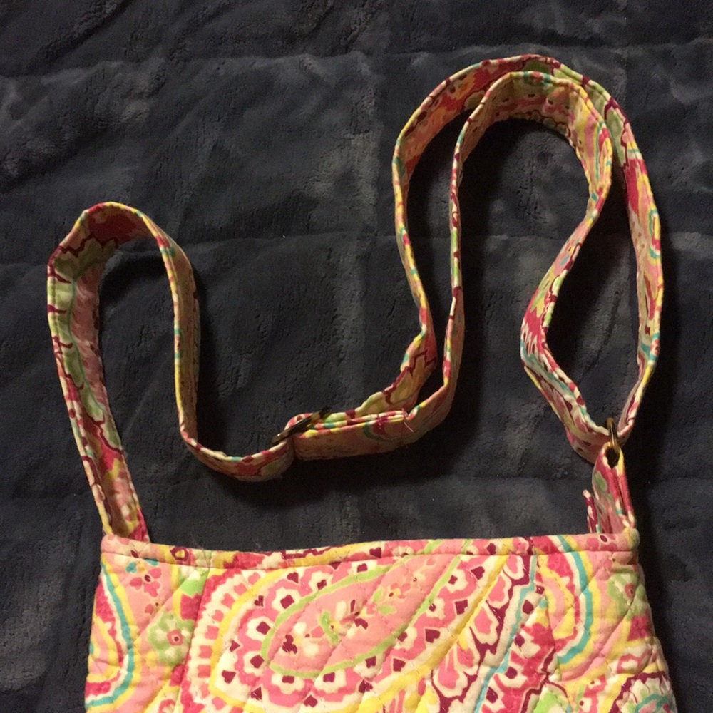 NEW — Vera Bradley Paisley Cross Body Purse - Picture 4 of 8